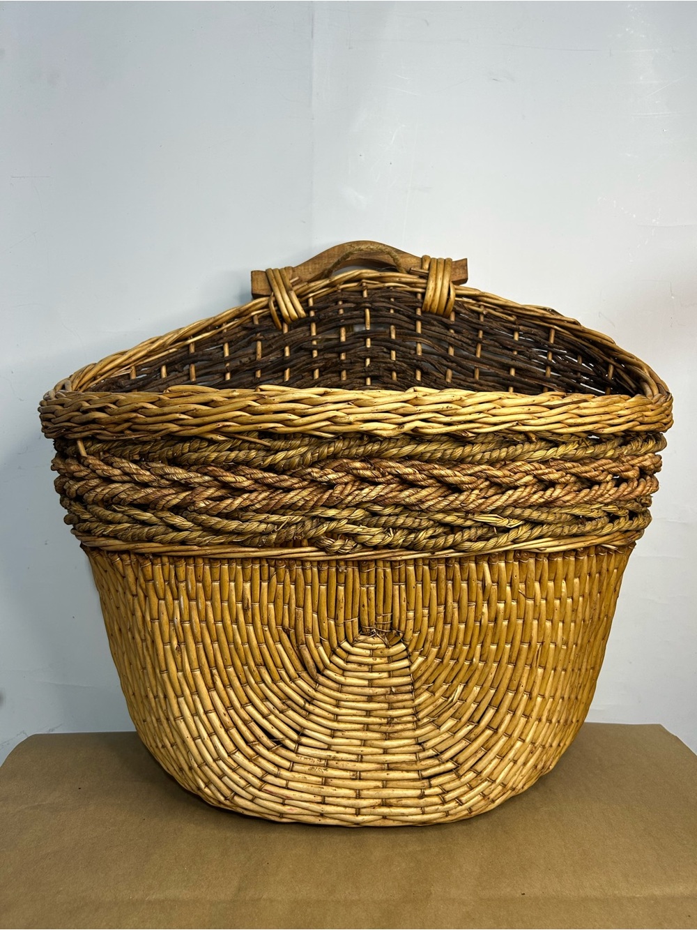 Large Gathering & Home Decor Wicker Basket